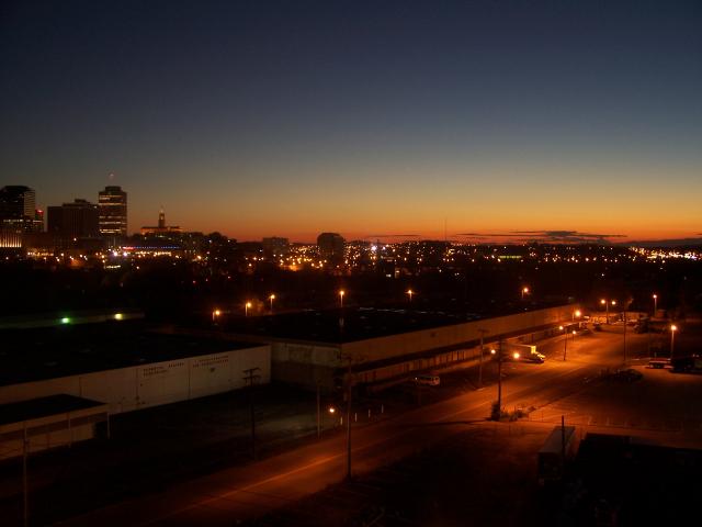 Nashville at dusk