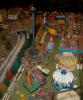 Train Model featuring an amusement park